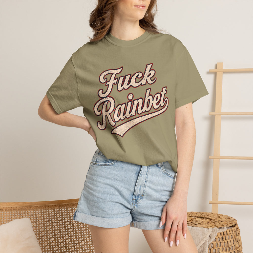 F*** Rainbet | Unisex Garment-Dyed T-shirt