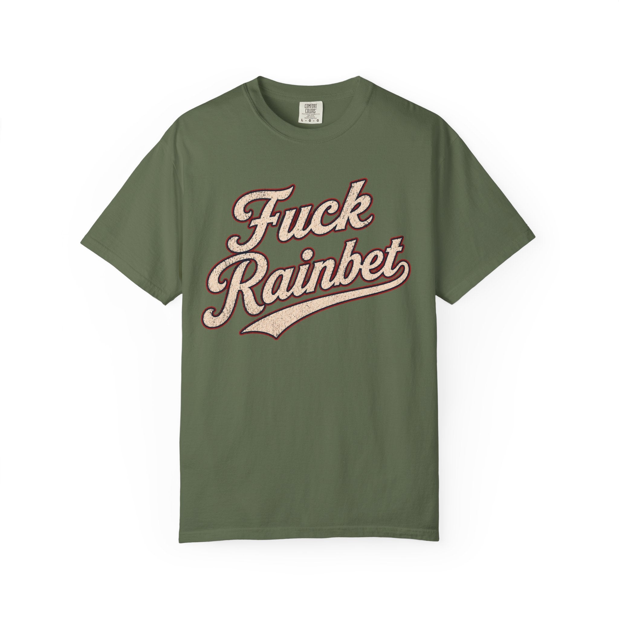 F*** Rainbet | Unisex Garment-Dyed T-shirt