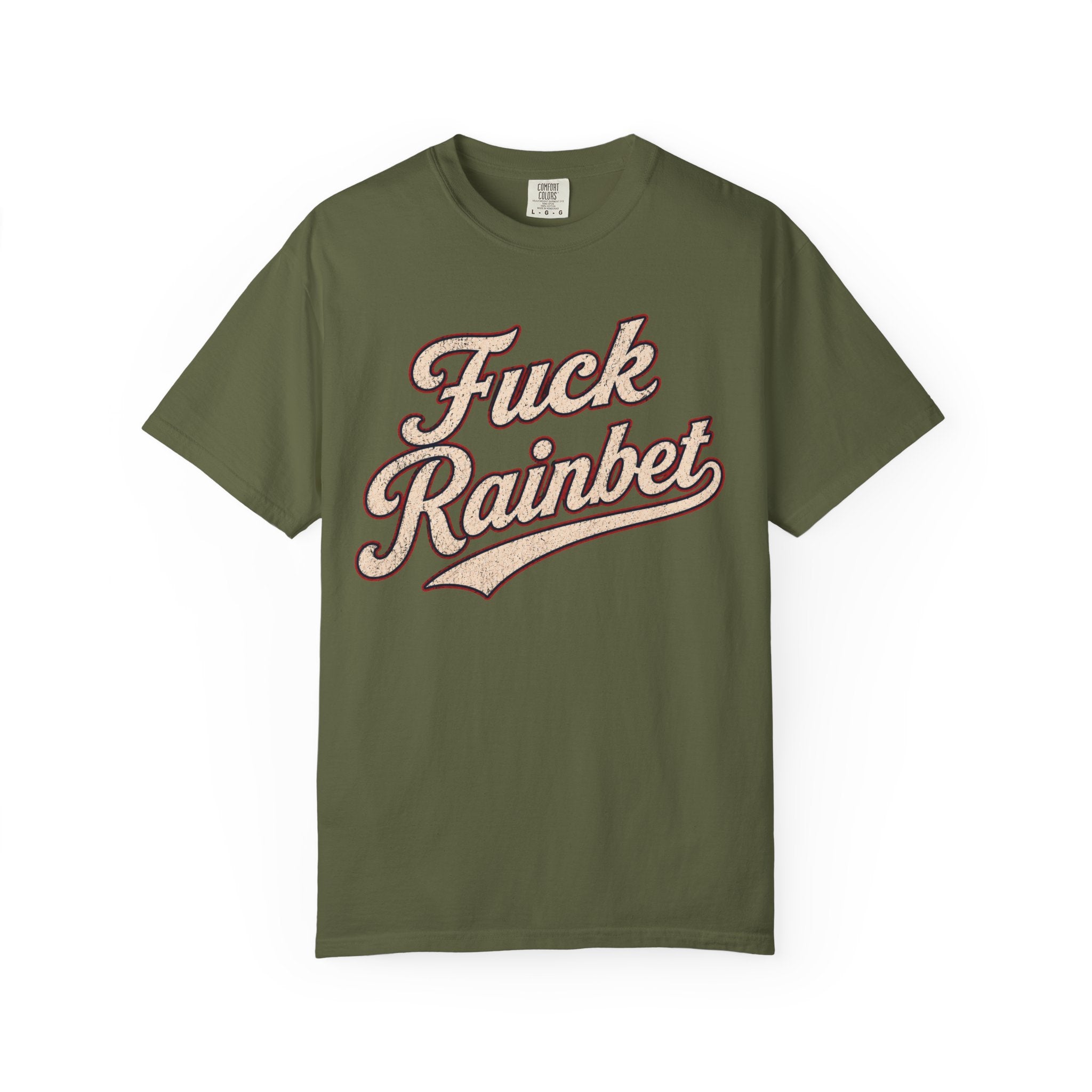 F*** Rainbet | Unisex Garment-Dyed T-shirt