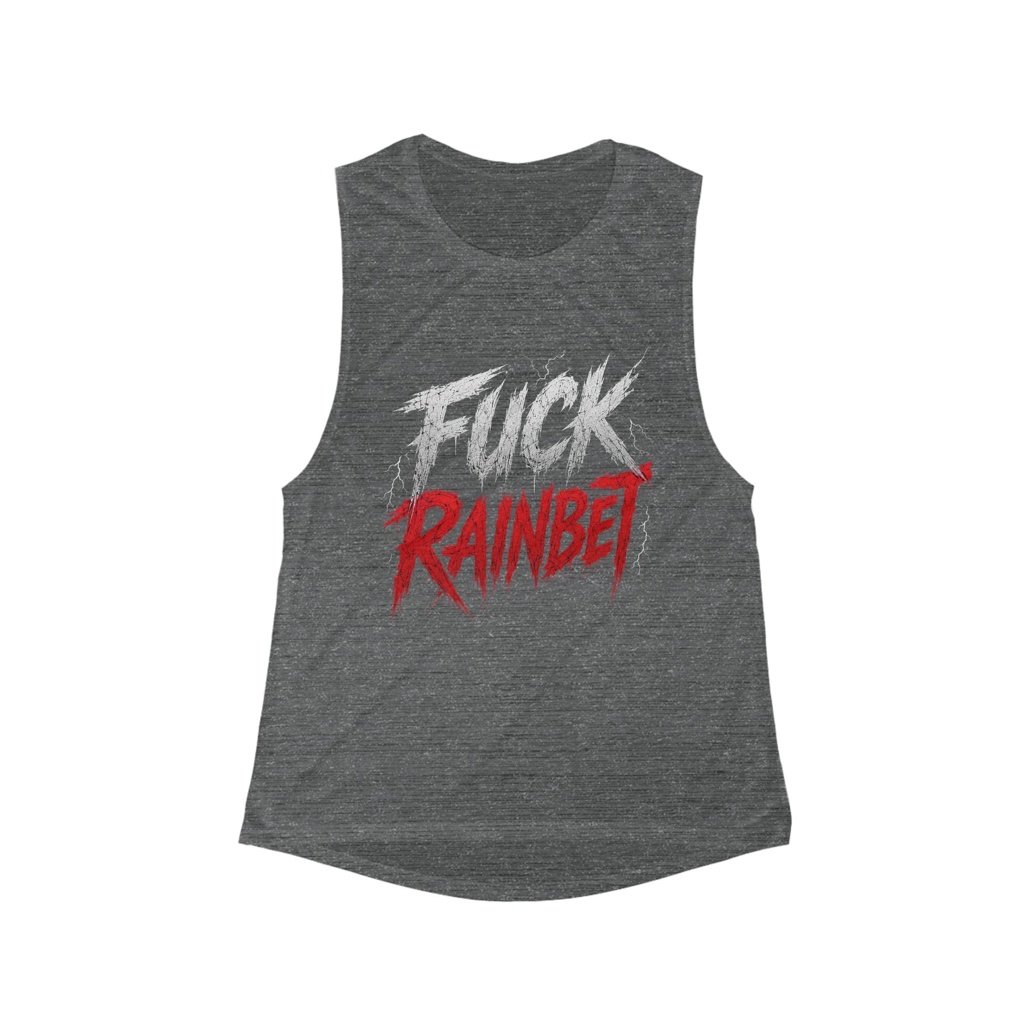 Fuck Rainbet Tank Top — Women's Graphic Muscle Tank