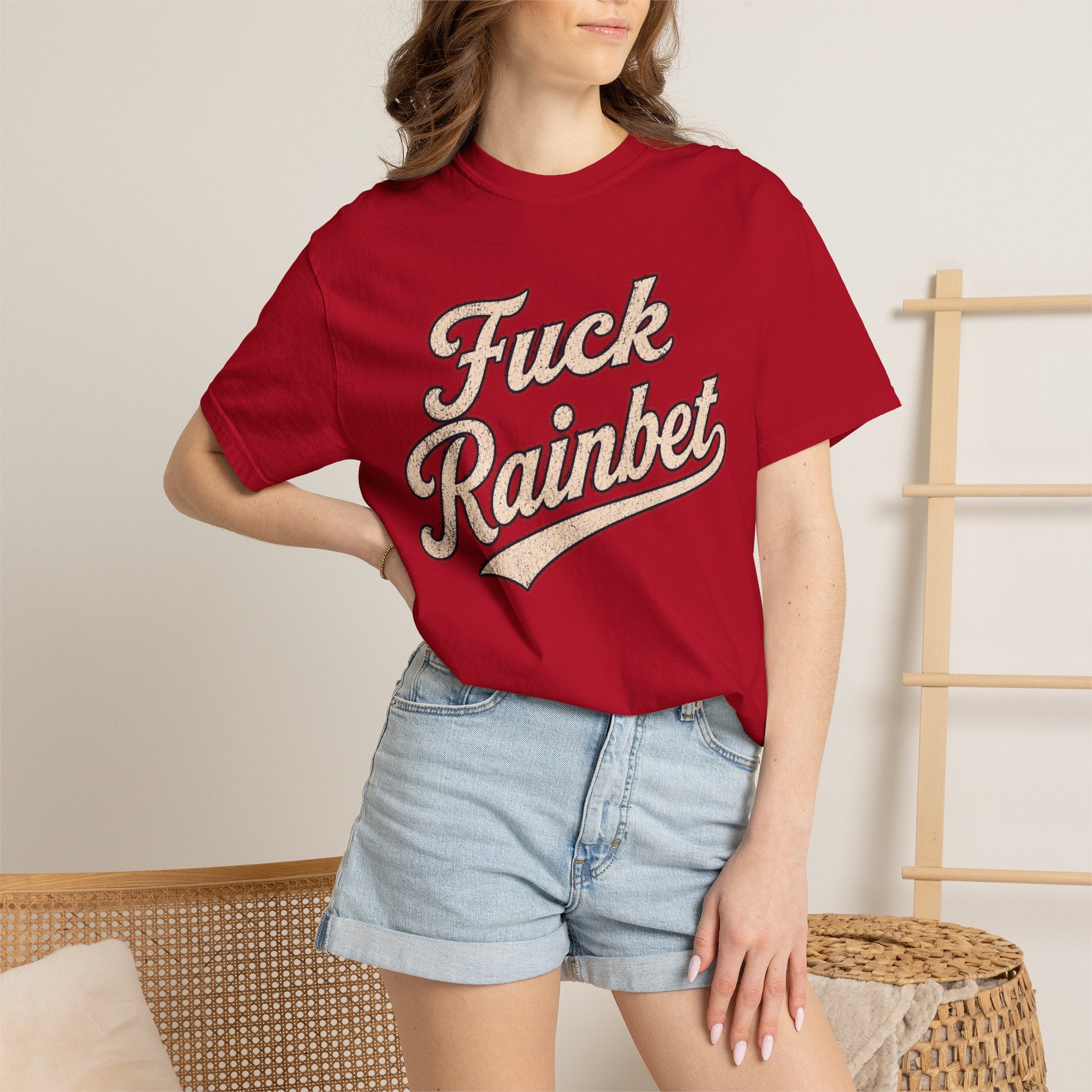 F*** Rainbet | Unisex Garment-Dyed T-shirt