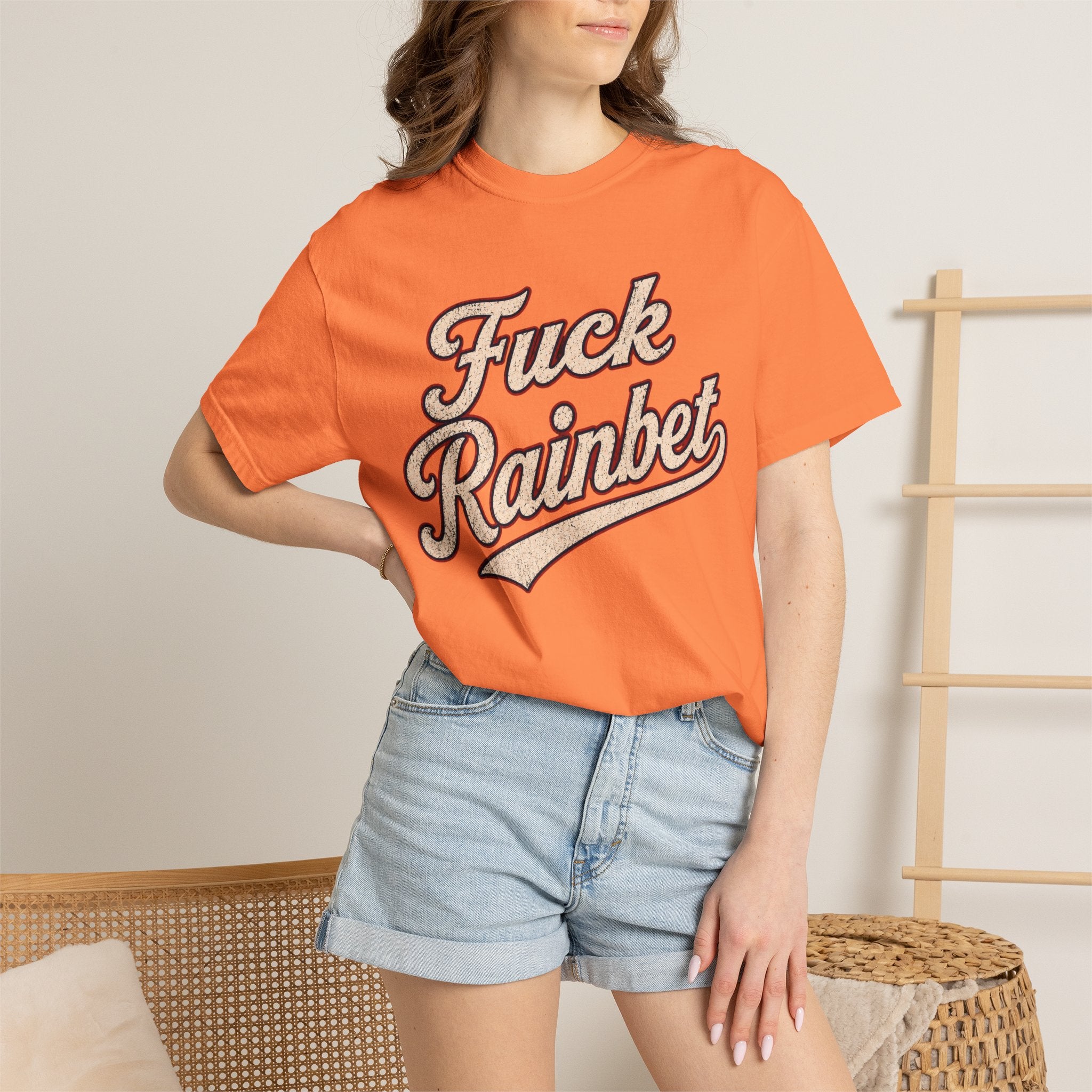 F*** Rainbet | Unisex Garment-Dyed T-shirt