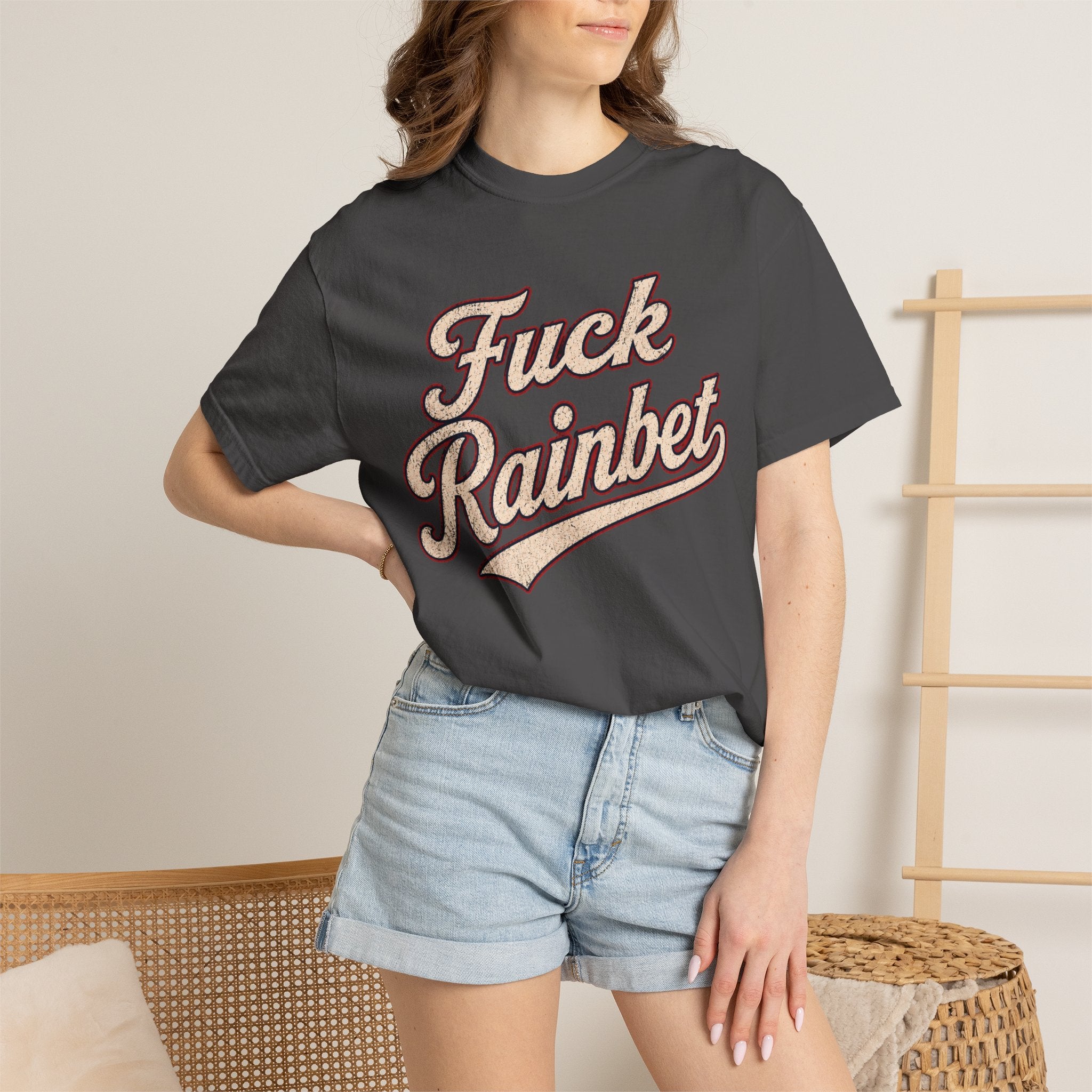 F*** Rainbet | Unisex Garment-Dyed T-shirt