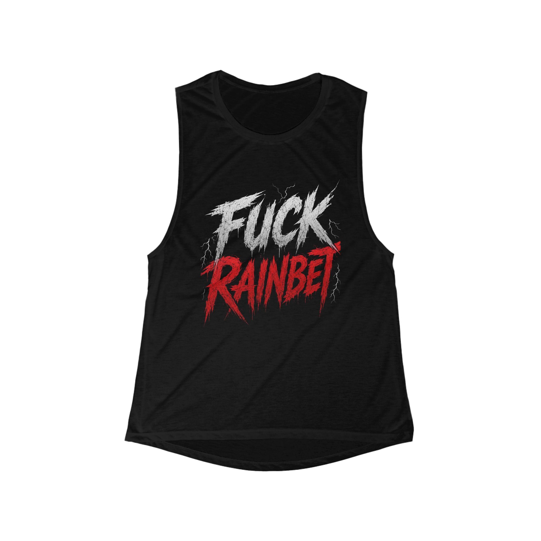 Fuck Rainbet Tank Top — Women's Graphic Muscle Tank